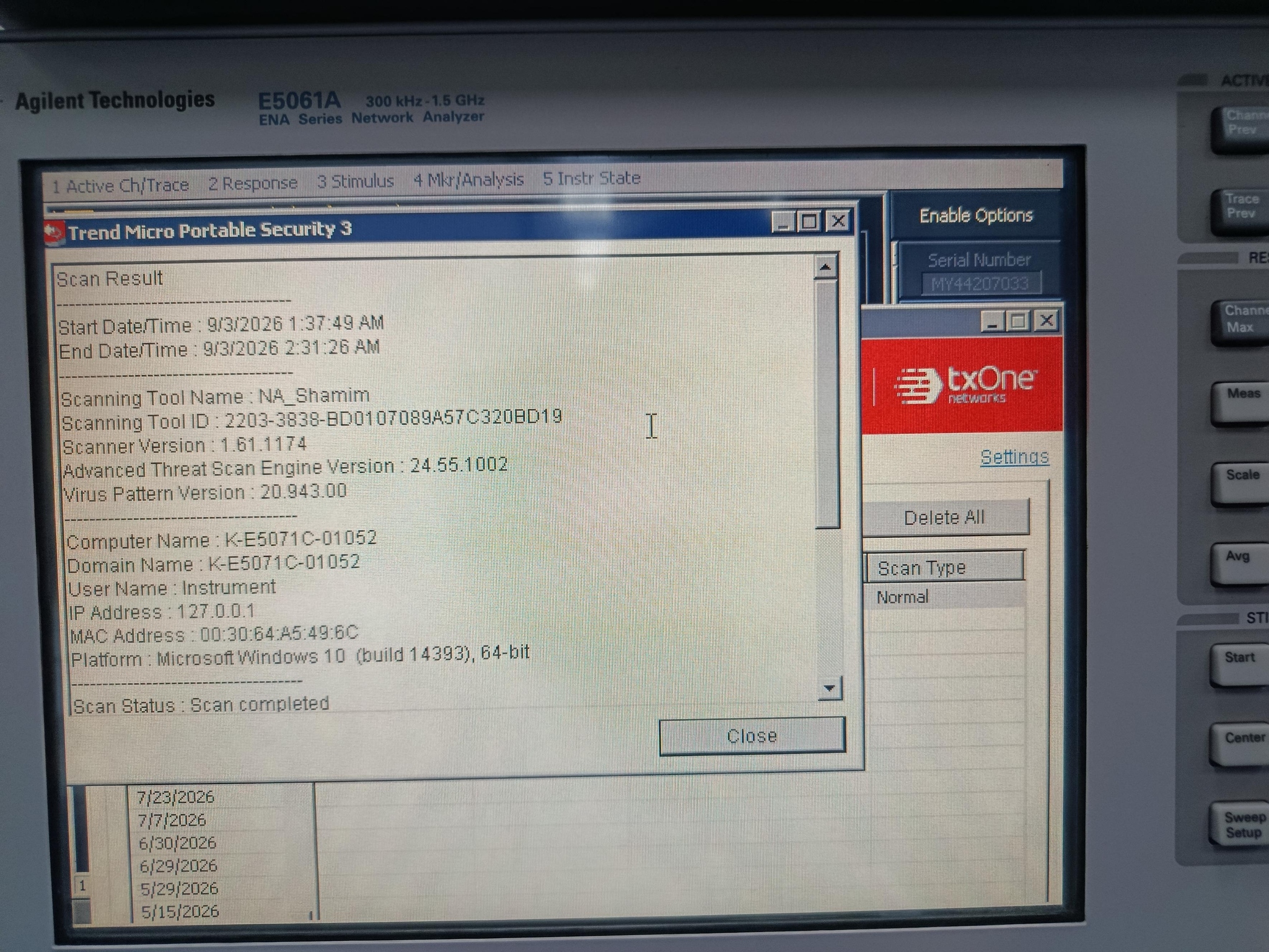 a様確認ページ ネットワークアナライザ - Used Keysight Equipment